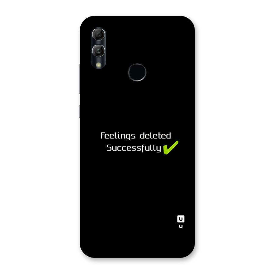 Feelings Deleted Back Case for Honor 10 Lite