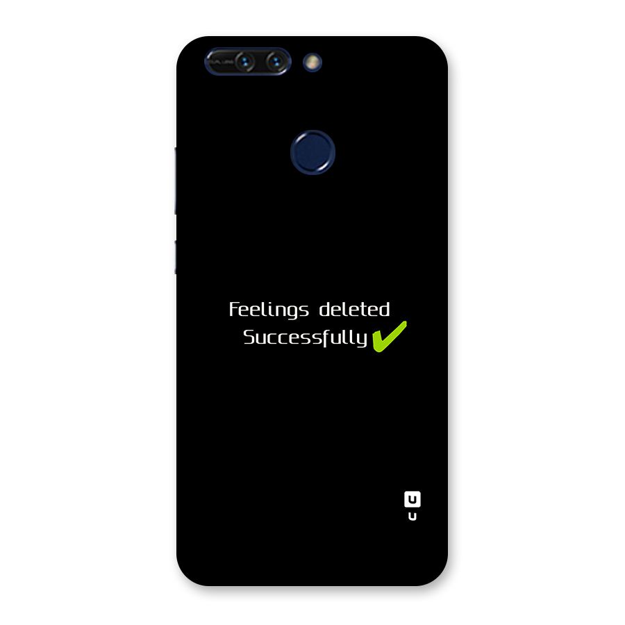Feelings Deleted Back Case for Honor 8 Pro