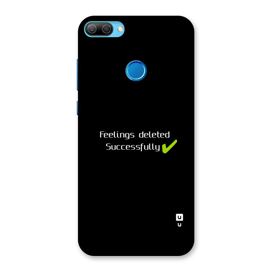 Feelings Deleted Back Case for Honor 9N