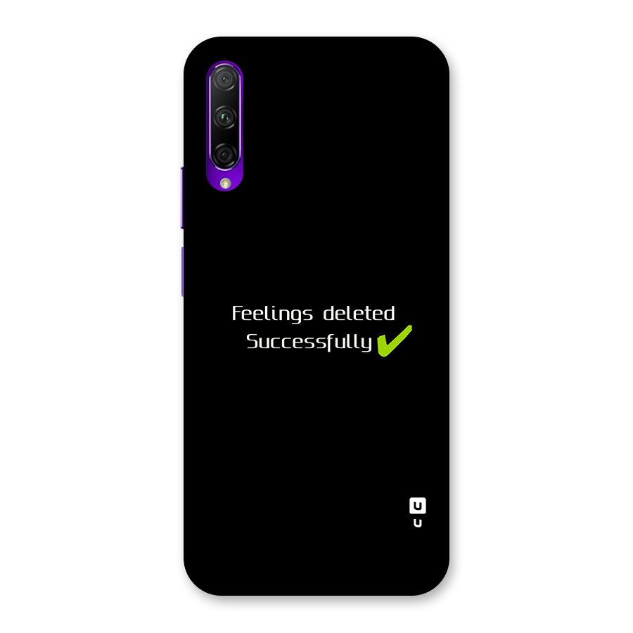 Feelings Deleted Back Case for Honor 9X Pro