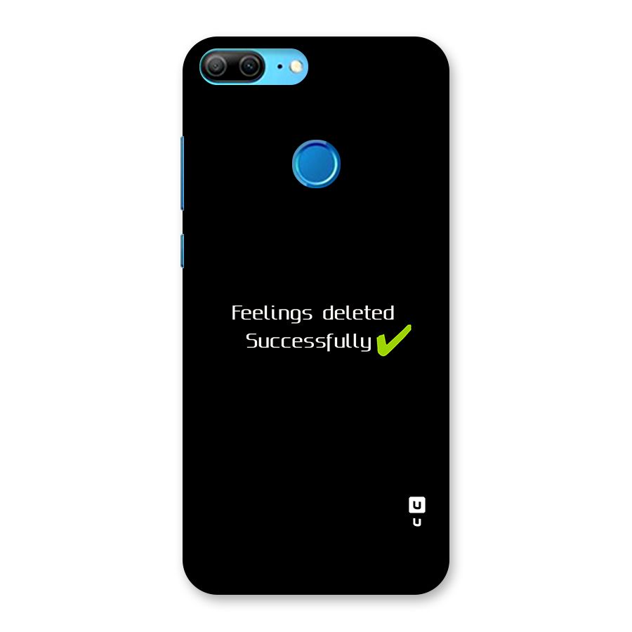 Feelings Deleted Back Case for Honor 9 Lite