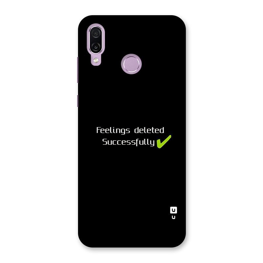 Feelings Deleted Back Case for Honor Play