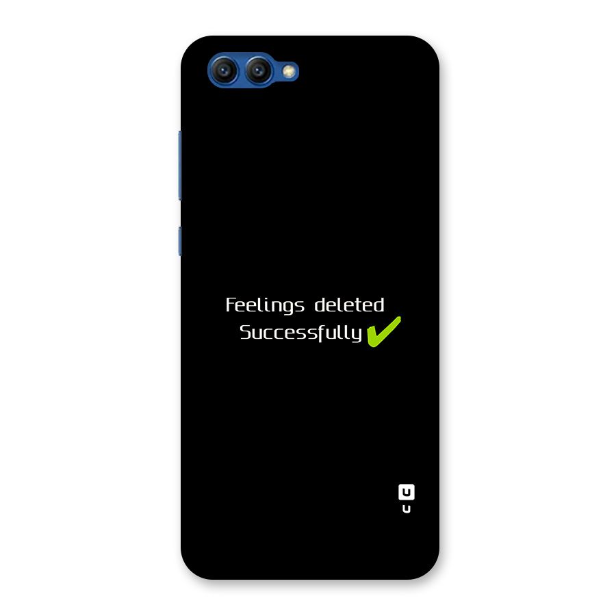 Feelings Deleted Back Case for Honor View 10