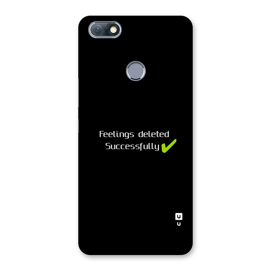 Feelings Deleted Back Case for Infinix Note 5