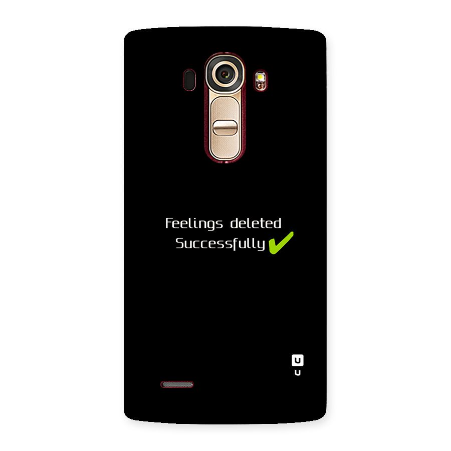 Feelings Deleted Back Case for LG G4