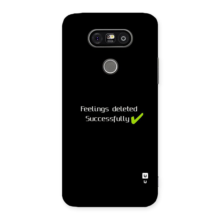 Feelings Deleted Back Case for LG G5