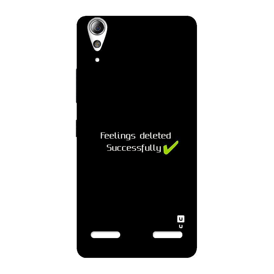 Feelings Deleted Back Case for Lenovo A6000