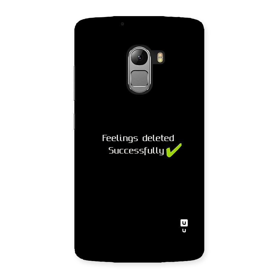 Feelings Deleted Back Case for Lenovo K4 Note