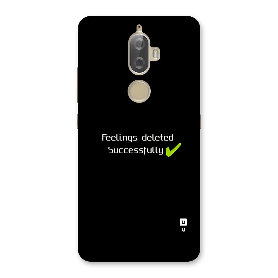 Feelings Deleted Back Case for Lenovo K8 Plus