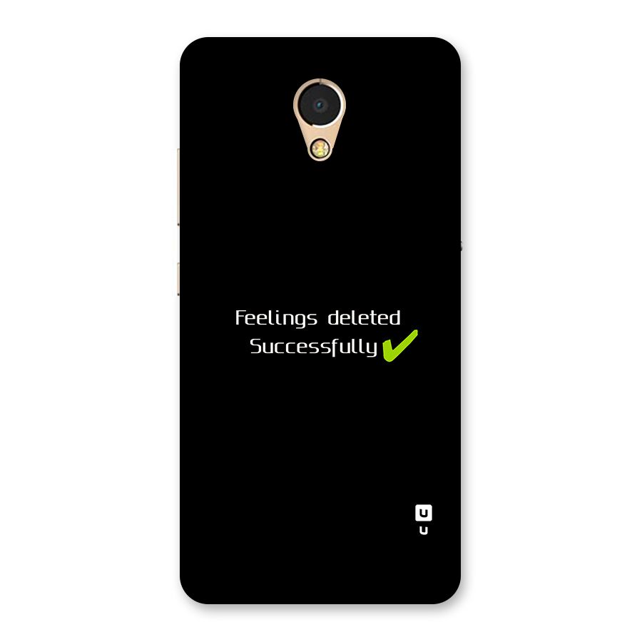 Feelings Deleted Back Case for Lenovo P2