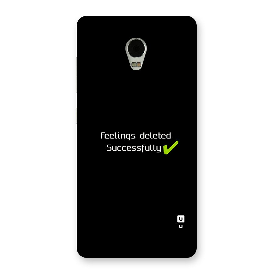Feelings Deleted Back Case for Lenovo Vibe P1