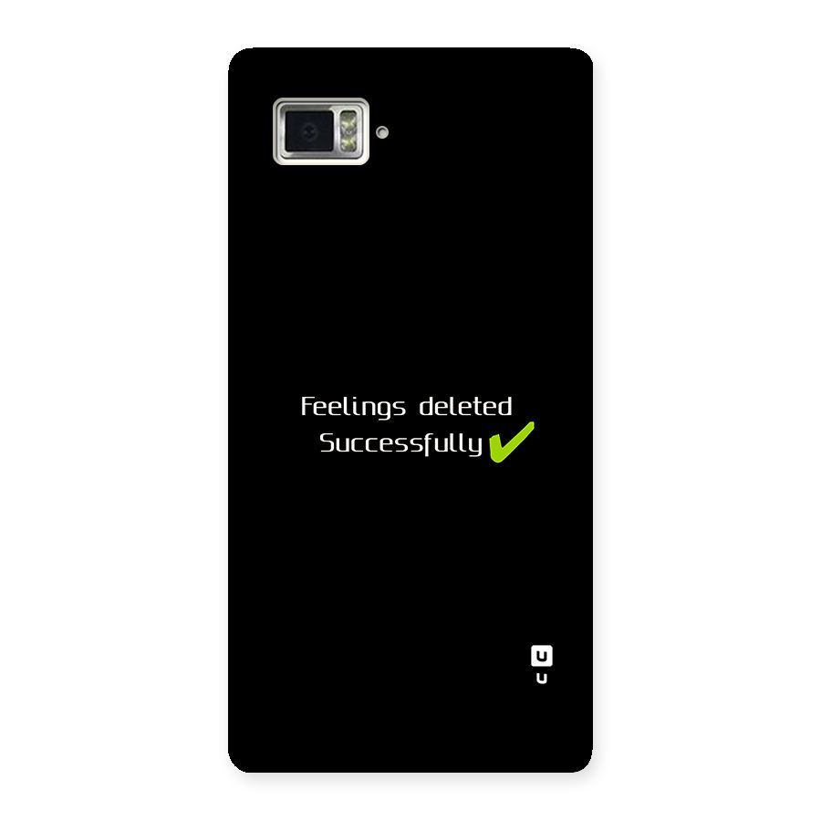 Feelings Deleted Back Case for Lenovo Vibe Z2 Pro K920