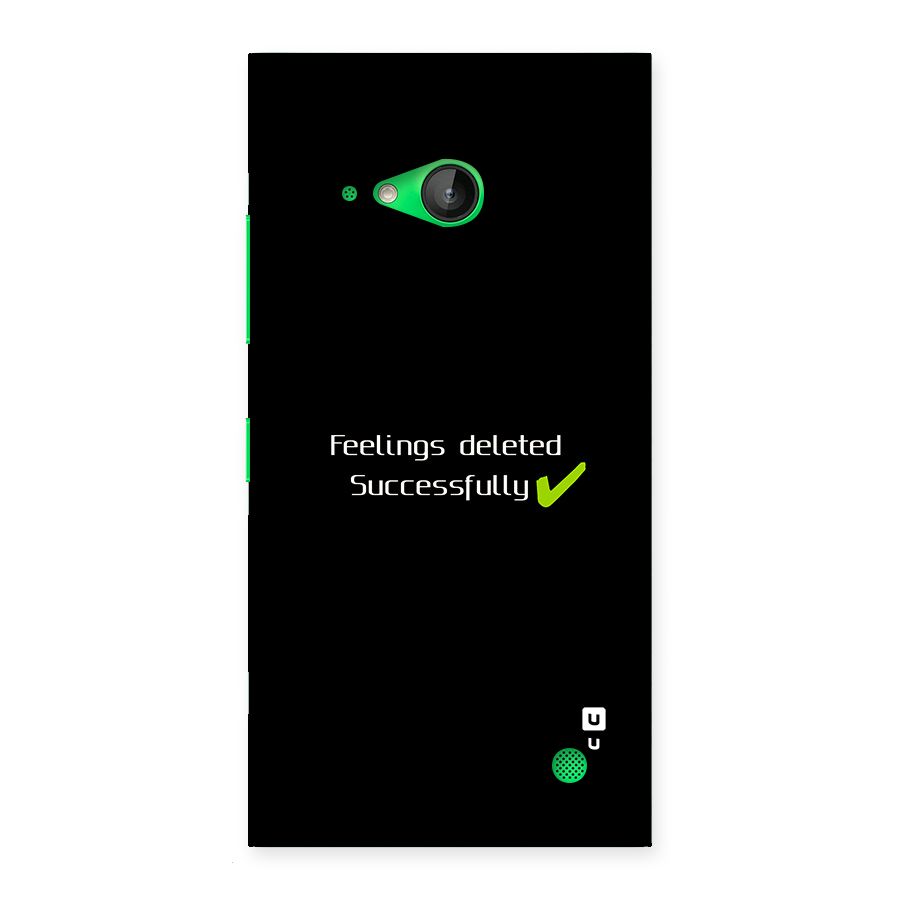 Feelings Deleted Back Case for Lumia 730