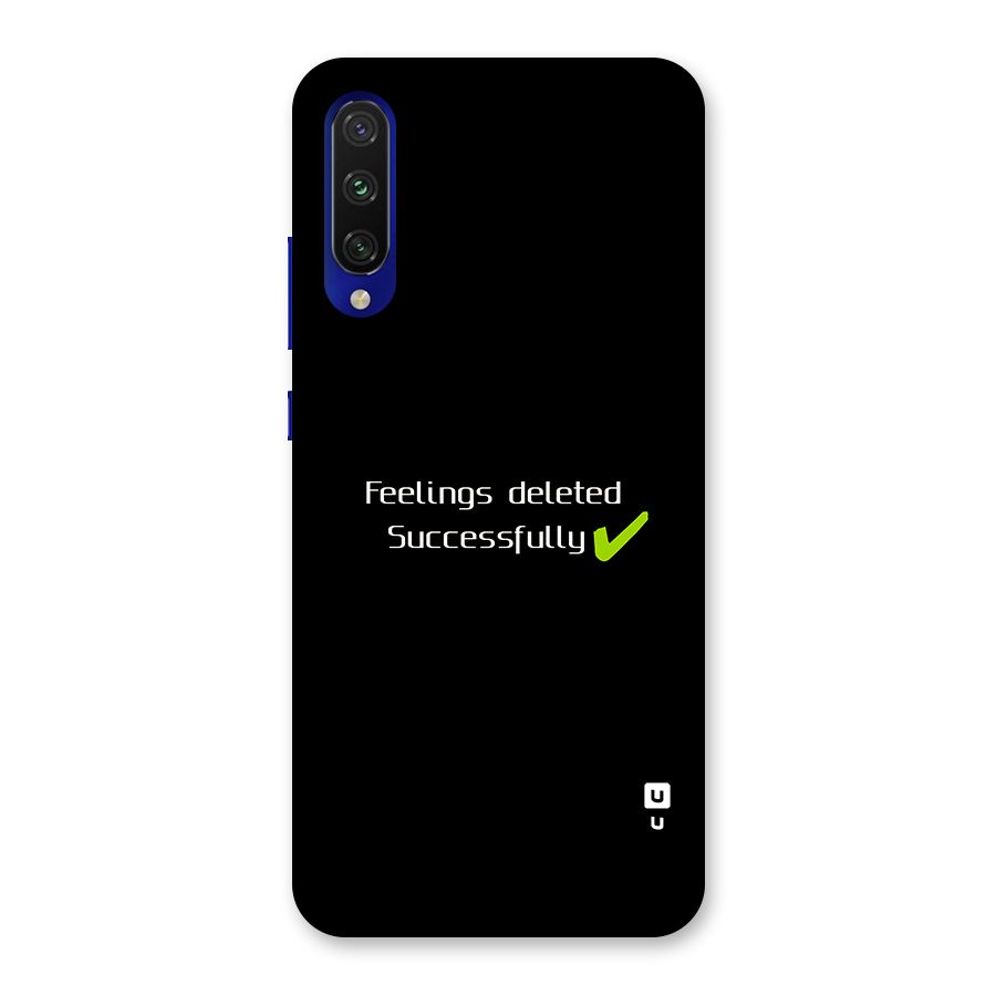 Feelings Deleted Back Case for Mi A3