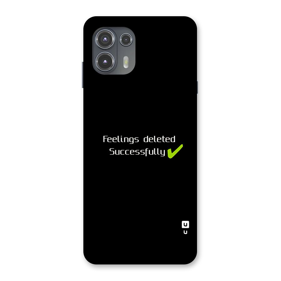 Feelings Deleted Back Case for Motorola Edge 20 Fusion