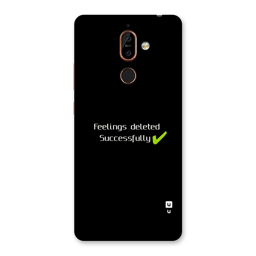 Feelings Deleted Back Case for Nokia 7 Plus