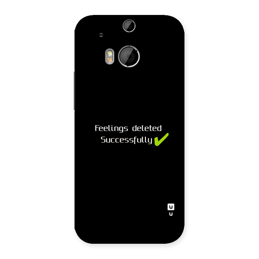 Feelings Deleted Back Case for One M8