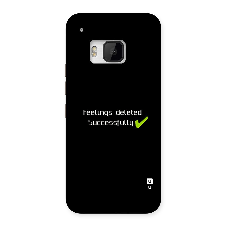 Feelings Deleted Back Case for One M9