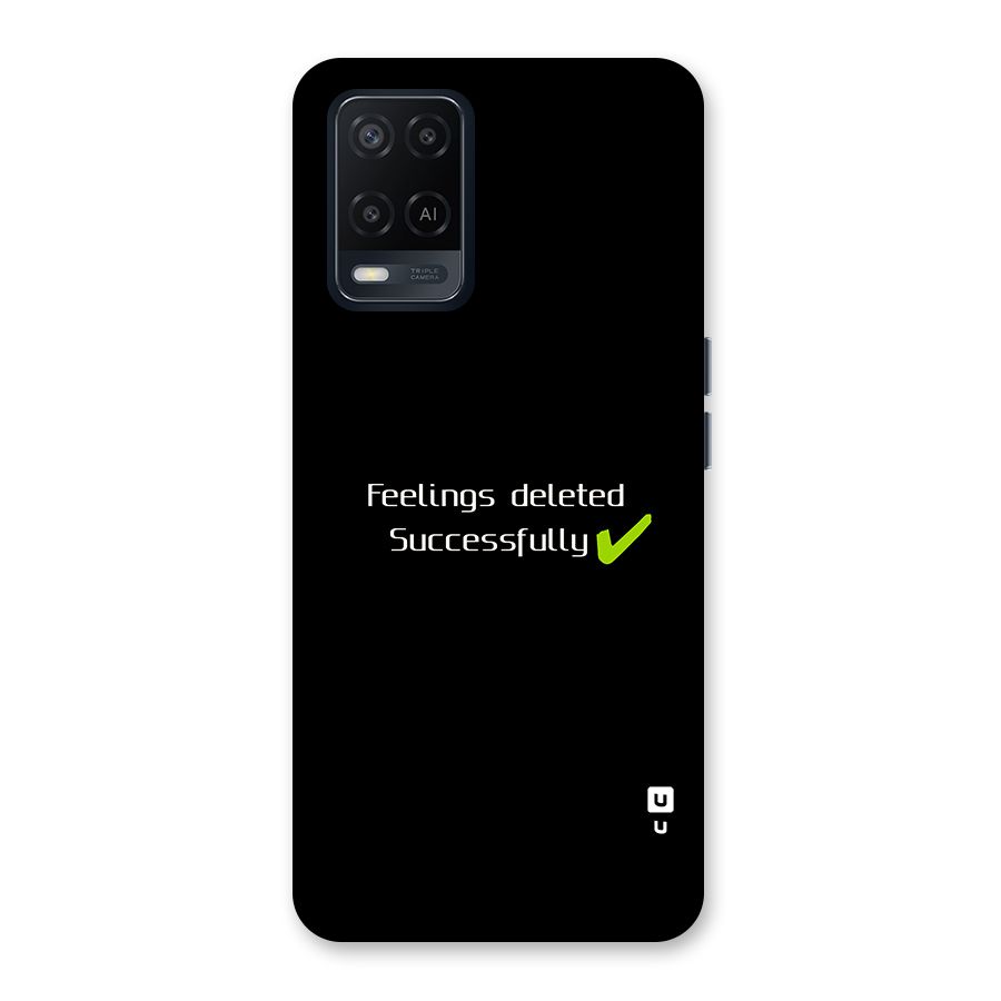 Feelings Deleted Back Case for Oppo A54