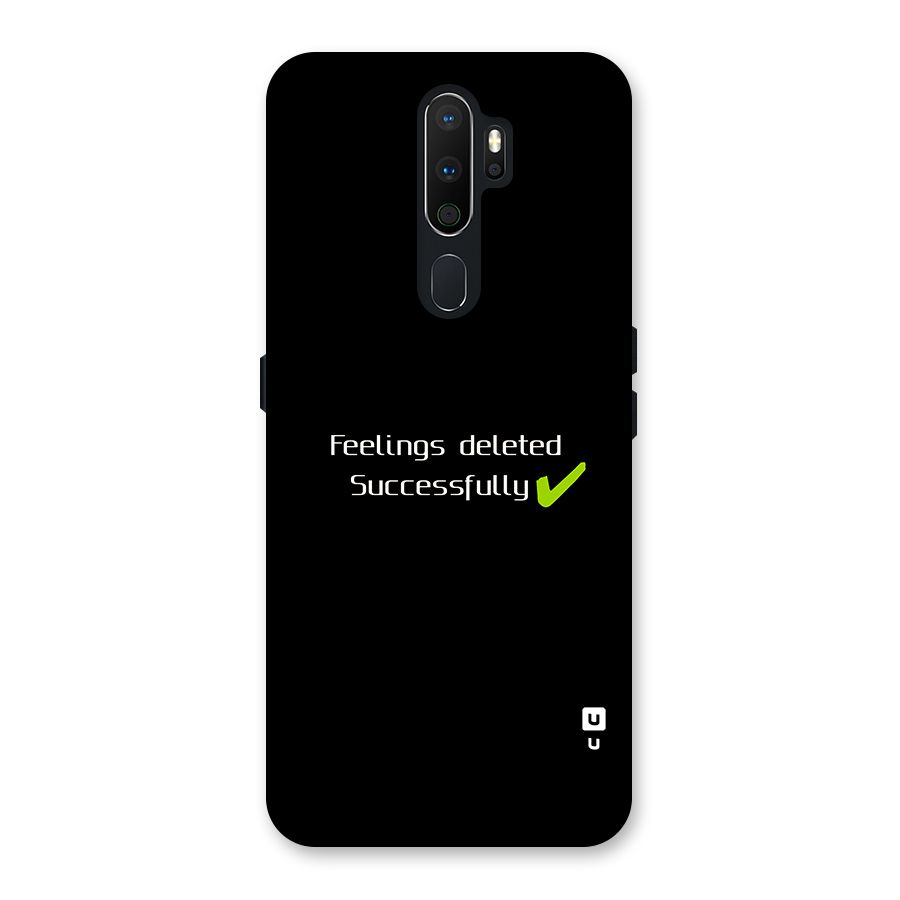 Feelings Deleted Back Case for Oppo A5 (2020)