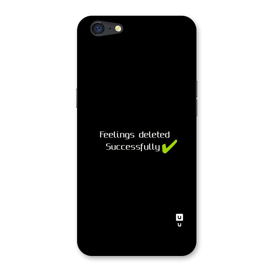 Feelings Deleted Back Case for Oppo A71