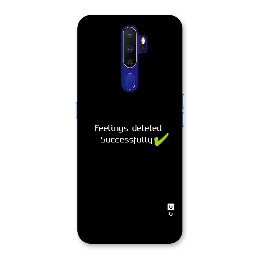 Feelings Deleted Back Case for Oppo A9 (2020)