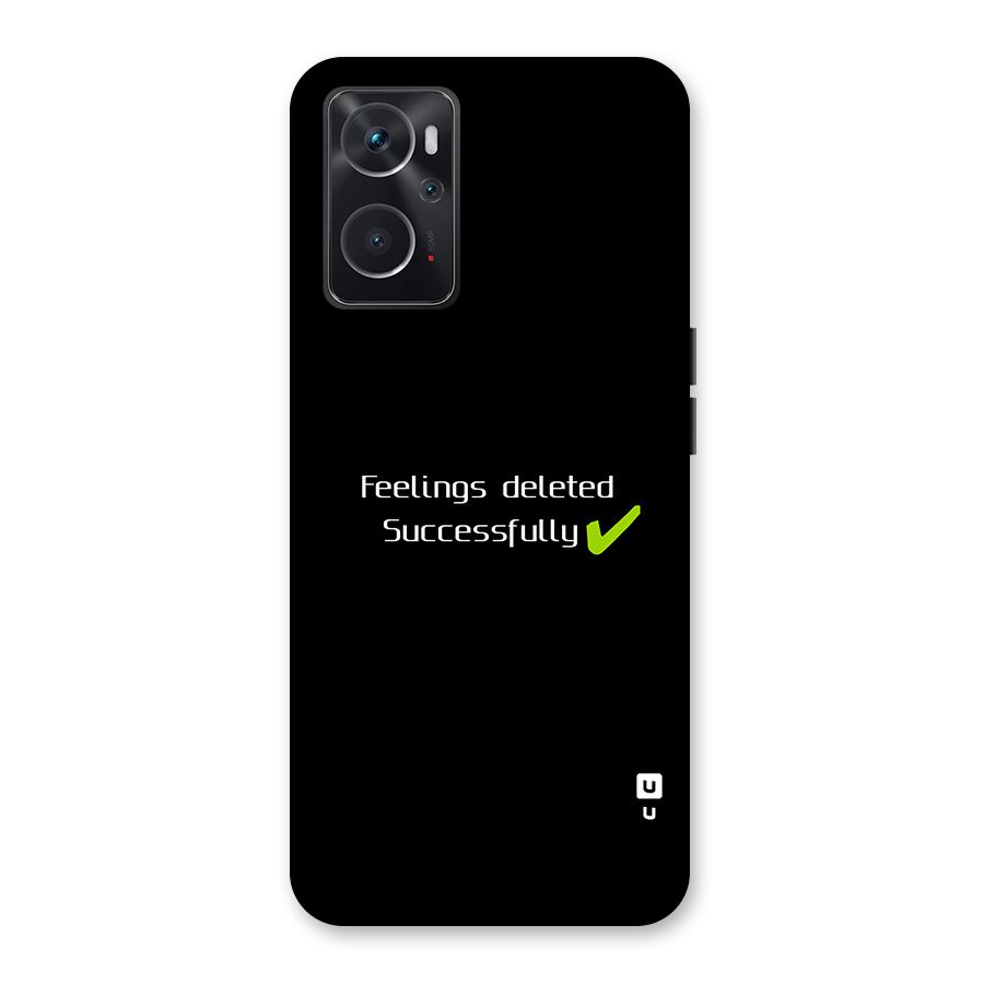 Feelings Deleted Back Case for Oppo K10 4G