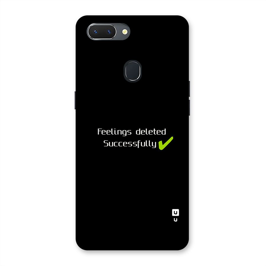 Feelings Deleted Back Case for Realme 2