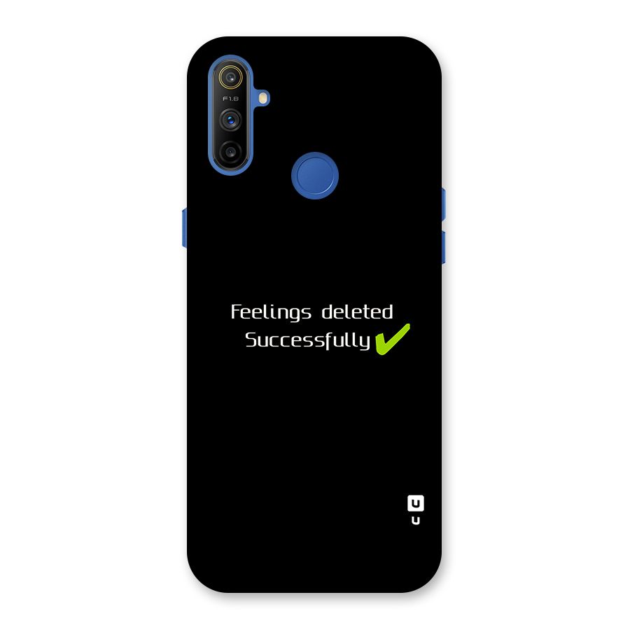 Feelings Deleted Back Case for Realme Narzo 10A