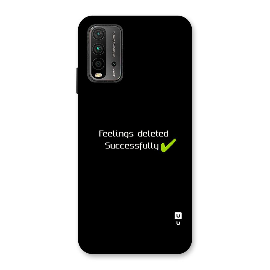 Feelings Deleted Back Case for Redmi 9 Power