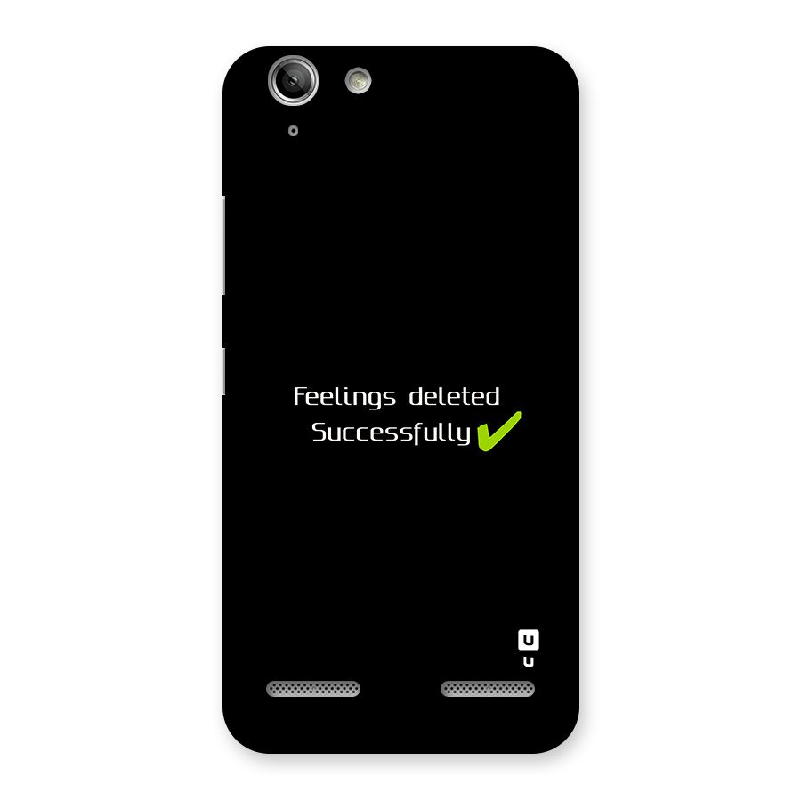 Feelings Deleted Back Case for Vibe K5
