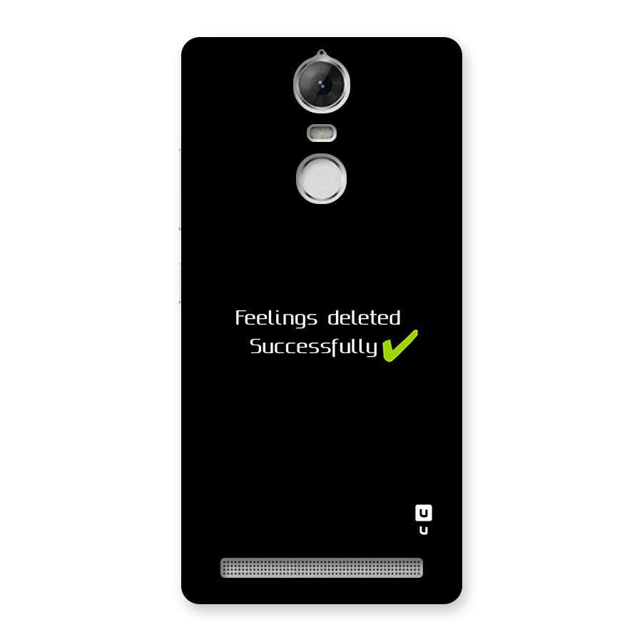 Feelings Deleted Back Case for Vibe K5 Note