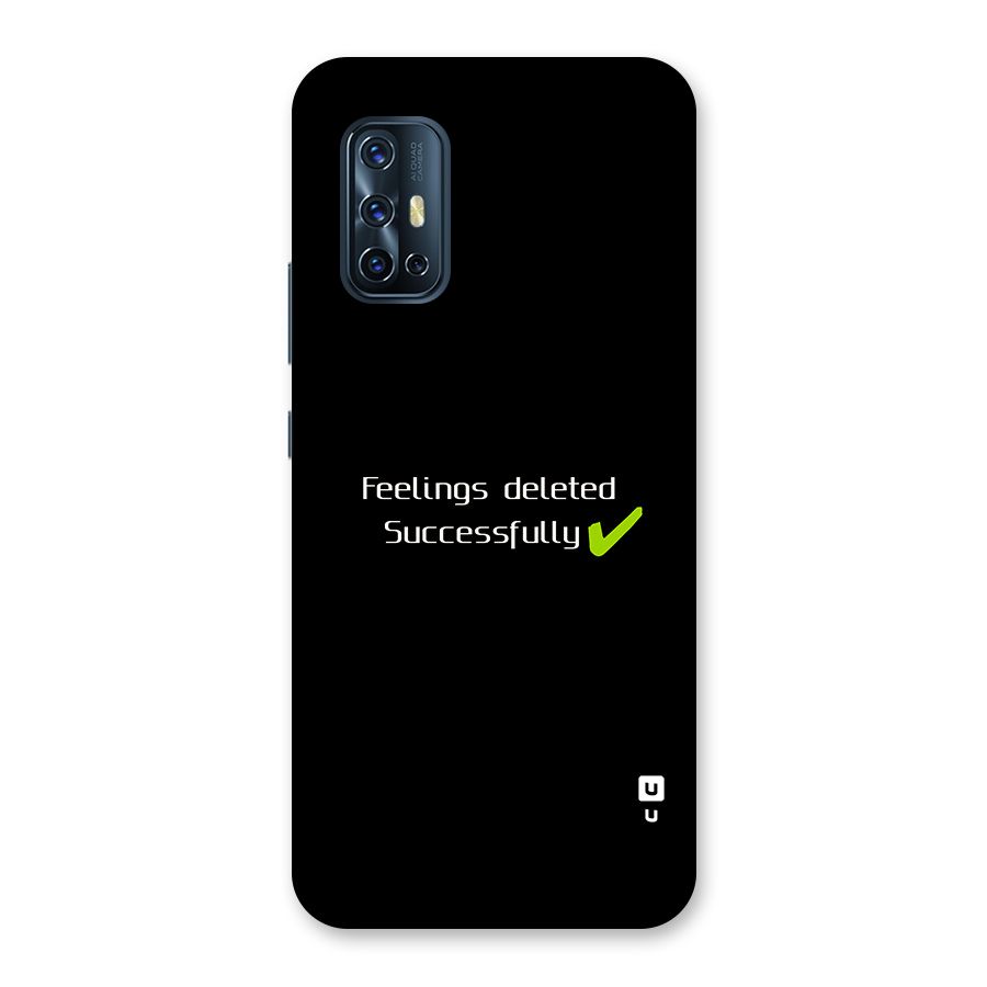 Feelings Deleted Back Case for Vivo V17