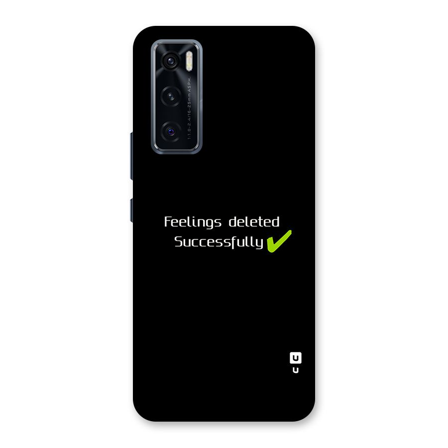 Feelings Deleted Back Case for Vivo V20 SE