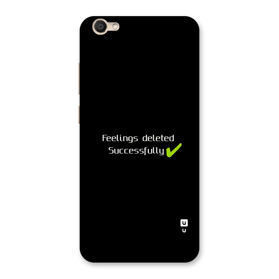 Feelings Deleted Back Case for Vivo V5