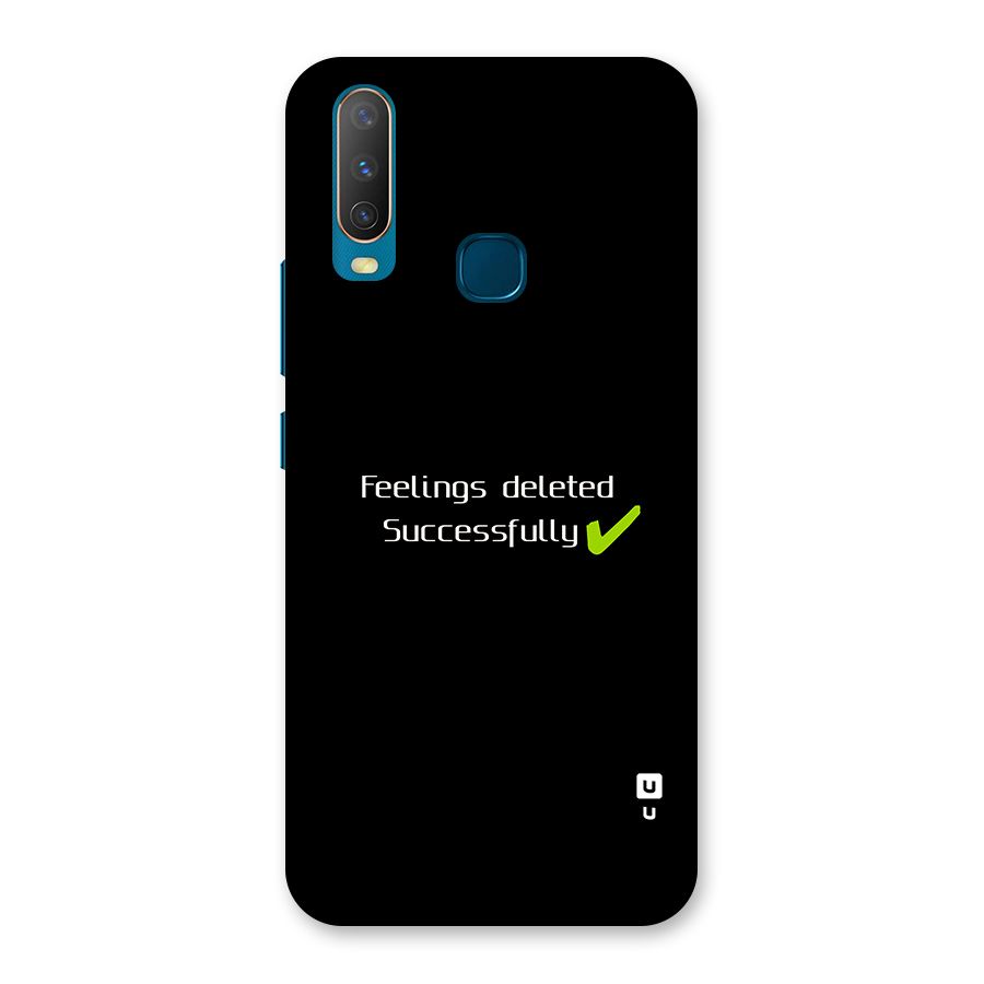 Feelings Deleted Back Case for Vivo Y11