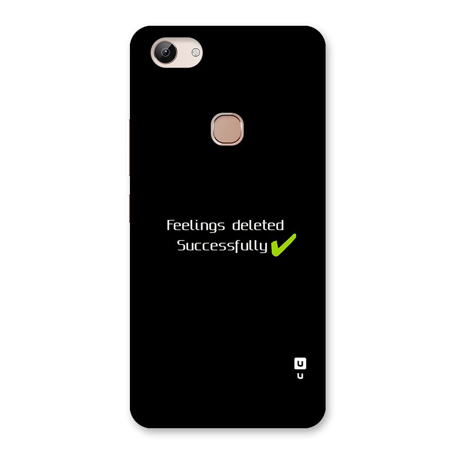 Feelings Deleted Back Case for Vivo Y83