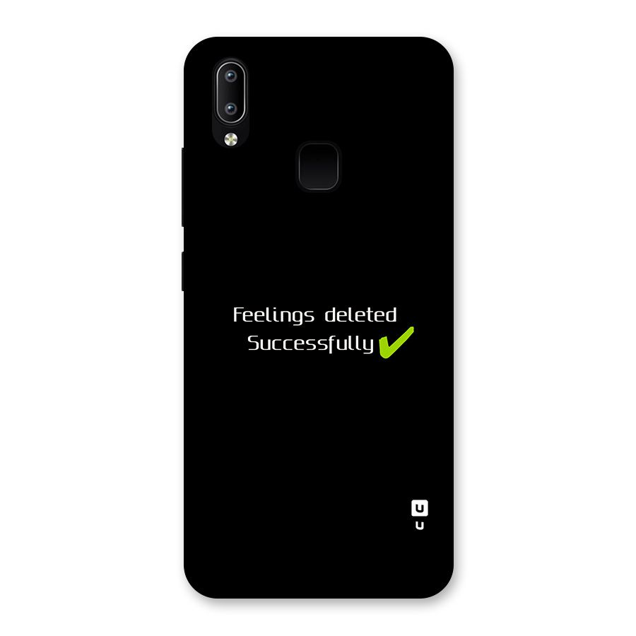 Feelings Deleted Back Case for Vivo Y93