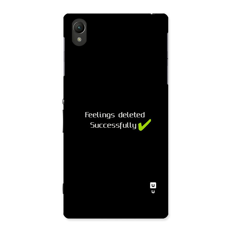 Feelings Deleted Back Case for Xperia Z1