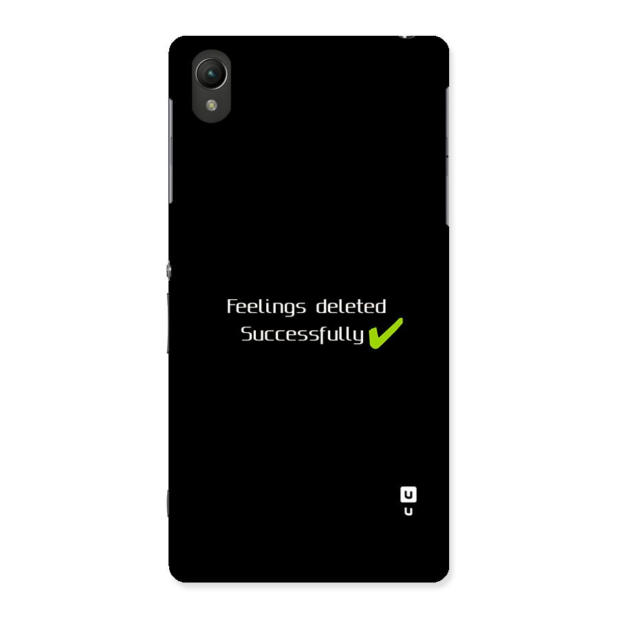 Feelings Deleted Back Case for Xperia Z2