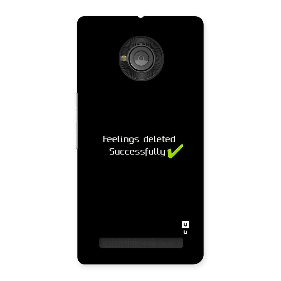Feelings Deleted Back Case for Yunique