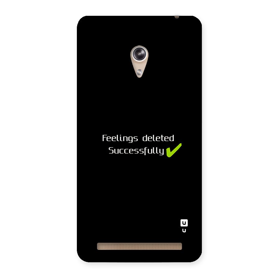 Feelings Deleted Back Case for Zenfone 6