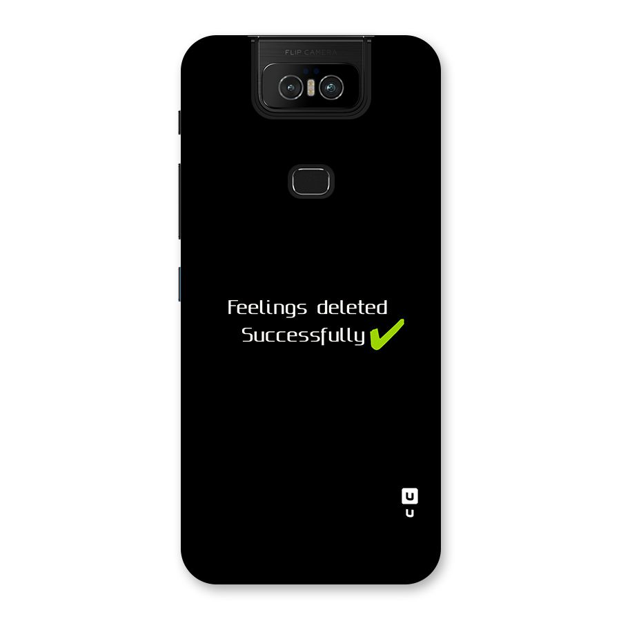 Feelings Deleted Back Case for Zenfone 6z