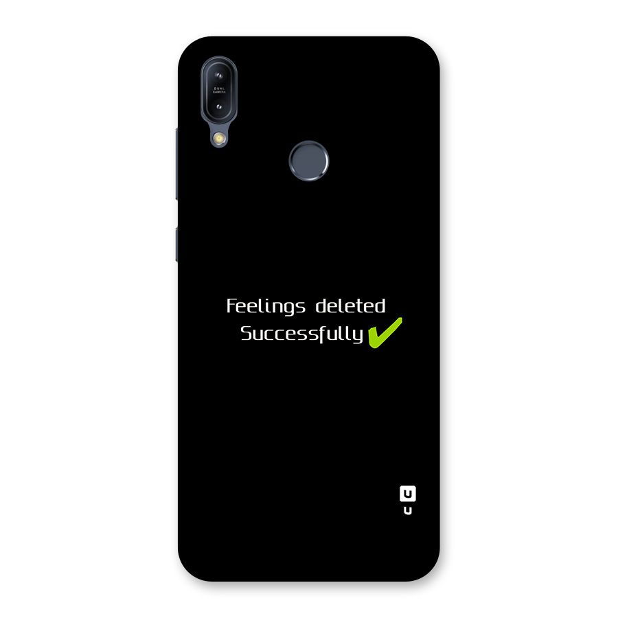 Feelings Deleted Back Case for Zenfone Max M2