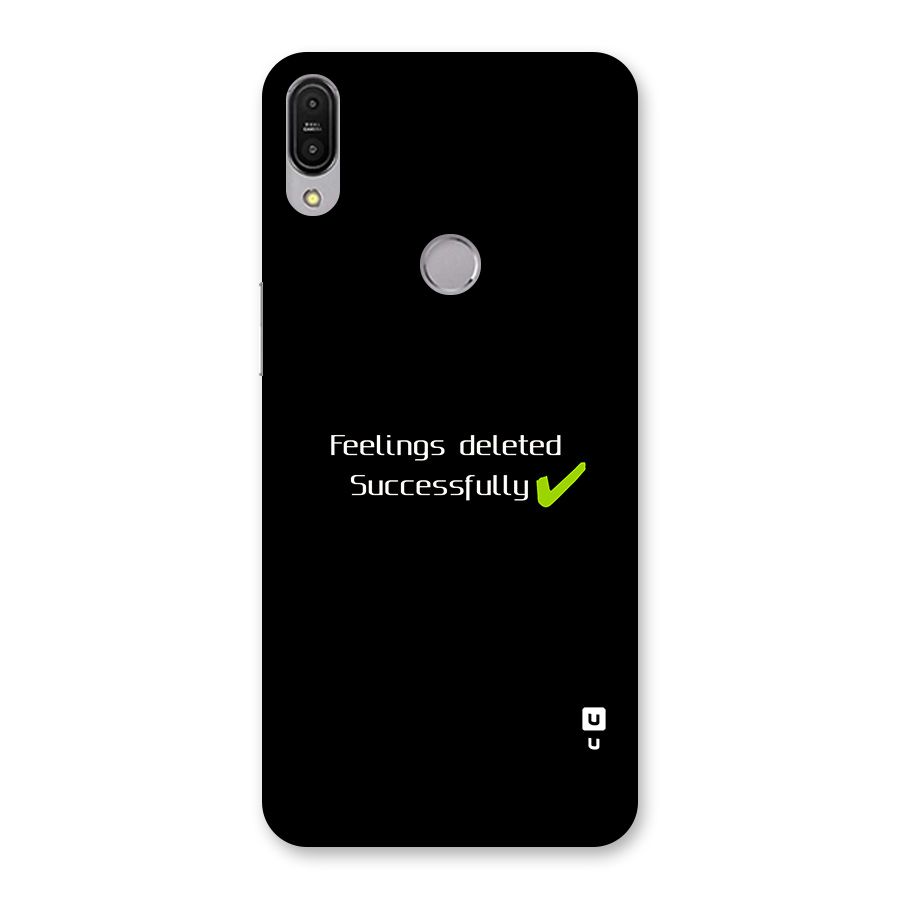 Feelings Deleted Back Case for Zenfone Max Pro M1