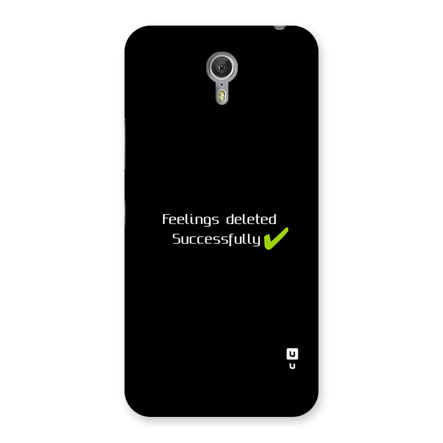 Feelings Deleted Back Case for Zuk Z1