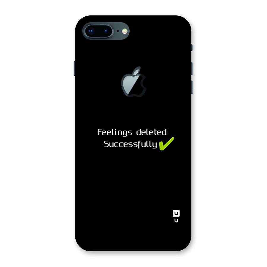 Feelings Deleted Back Case for iPhone 7 Plus Apple Cut