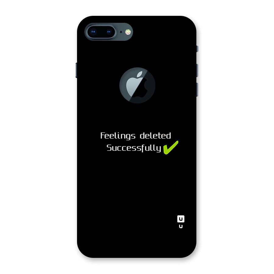 Feelings Deleted Back Case for iPhone 7 Plus Logo Cut