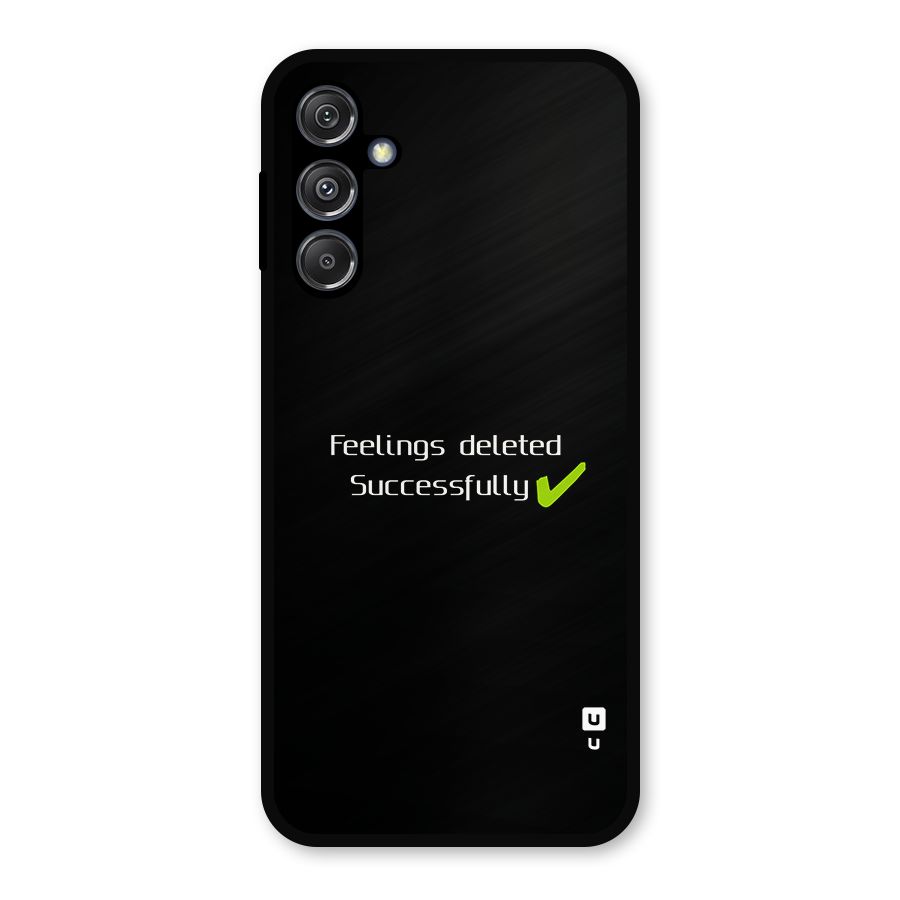 Feelings Deleted Metal Back Case for Galaxy M34 5G