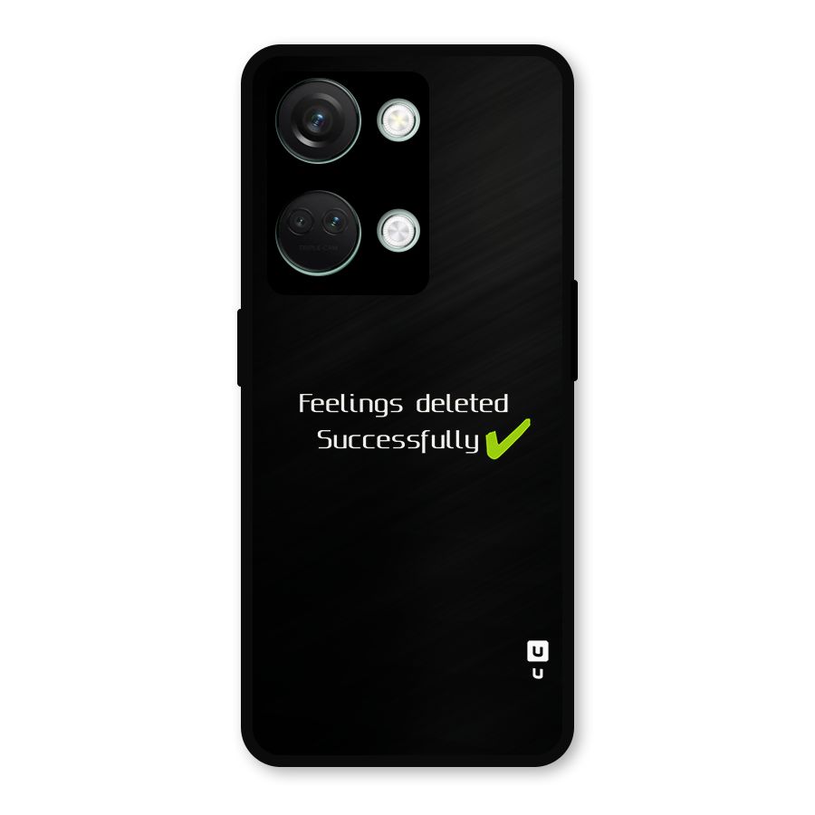 Feelings Deleted Metal Back Case for OnePlus Nord 3
